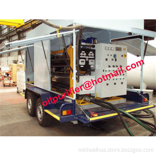 Mobile Trailer Transformer Oil Purification Machine